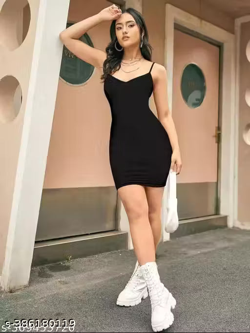 STYLISH BODYCON SHORT DRESS