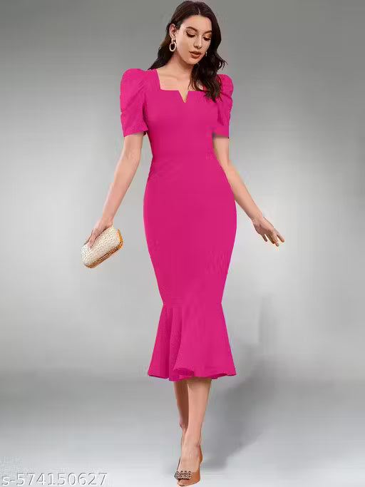 Sleeveless Dress For Woman