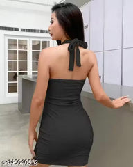 STYLISH BODYCON SHORT DRESS FOR WOMEN